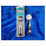 Bottle opener door pool chrome