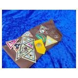 Vintage girl scouts patches and more