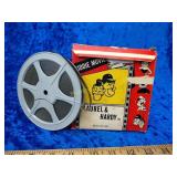 Vintage 8 mm Laurel and Hardy the caveman film