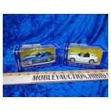 Two Dodge viper diecast