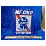 Pabst Blue ribbon metal sign