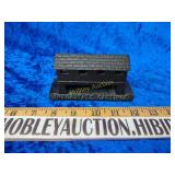 Heavy cast iron interstate castings covered