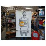 Camp Benson 7 ft tall life-size poster has been