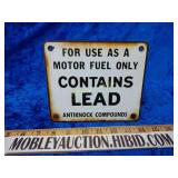 Gas pump sign