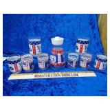 Vintage Libbey Apollo mission drinking glasses