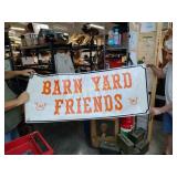 Banner that used to hang towards Brown County a