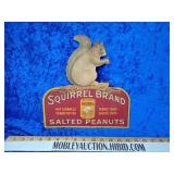 Squirrel brand salted peanuts store display