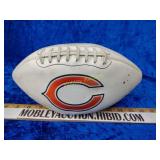 Chicago bears football signed by Rex Grossman