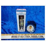 Gail Hodges bobblehead metal plate