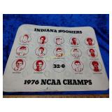 Vintage 1976 IU champs blow up seat memorabilia