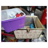 Sewing box with little bit of everything