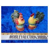 Rooster salt and pepper shakers