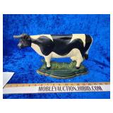 Cast iron cow doorstop