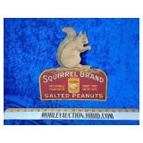 Squirrel brand salted peanuts store display
