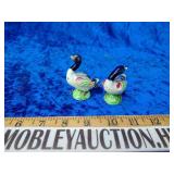 Antique porcelain hand painted Japan salt and