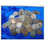 Mixed old American coins