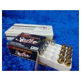 40 Smith & Wesson ammo and empty brass in the