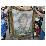 Thomas kinkade 23rd Psalms new with tags throw