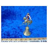 Brass carousel horse valve