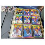 Full book of 1989 donruss cards