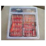 New 47 piece Bosch screwdriver bit set (back