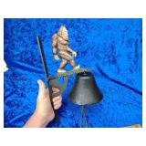 Heavy cast iron Bigfoot Bell