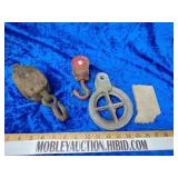 Pulleys and more limestone Indiana also