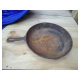 Cast iron marked 10B on bottom