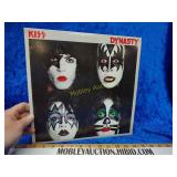 Kiss dynasty record with original poster