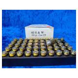 40 Smith & Wesson pistol ammo for box reloads