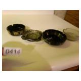 4 ASH TRAYS
