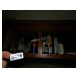 MISC CABINET OF SPRAYS/CLEANING