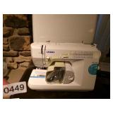 WHITE SEWING MACHINE
