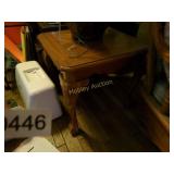 WOOD END TABLE