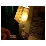 ART DECOR LUCITE LAMP