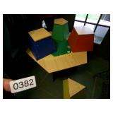 LEGO KIDS TABLE WITH 4 STOOLS
