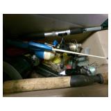 FISHING POLES & MISC