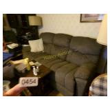 PUSH BUTTON RECLINER COUCH
