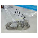 14 oz of unsearched v nickels