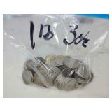 1 lb 3 oz unsearched V Nickels