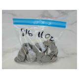 1 lb 11 oz unsearched Buffalo nickels