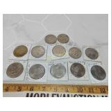 12x Eisenhower dollar