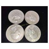 4x Silver Quarters