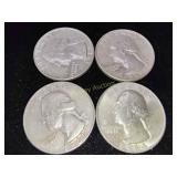 4x Silver Quarters