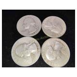 4x Silver Quarters