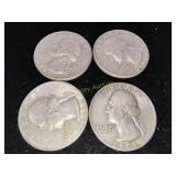 4x Silver Quarters