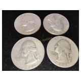 4x Silver Quarters