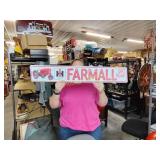 6"x36" embossed Farmall sign
