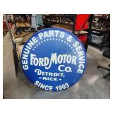 24" Ford button sign