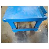 Roll around blue table